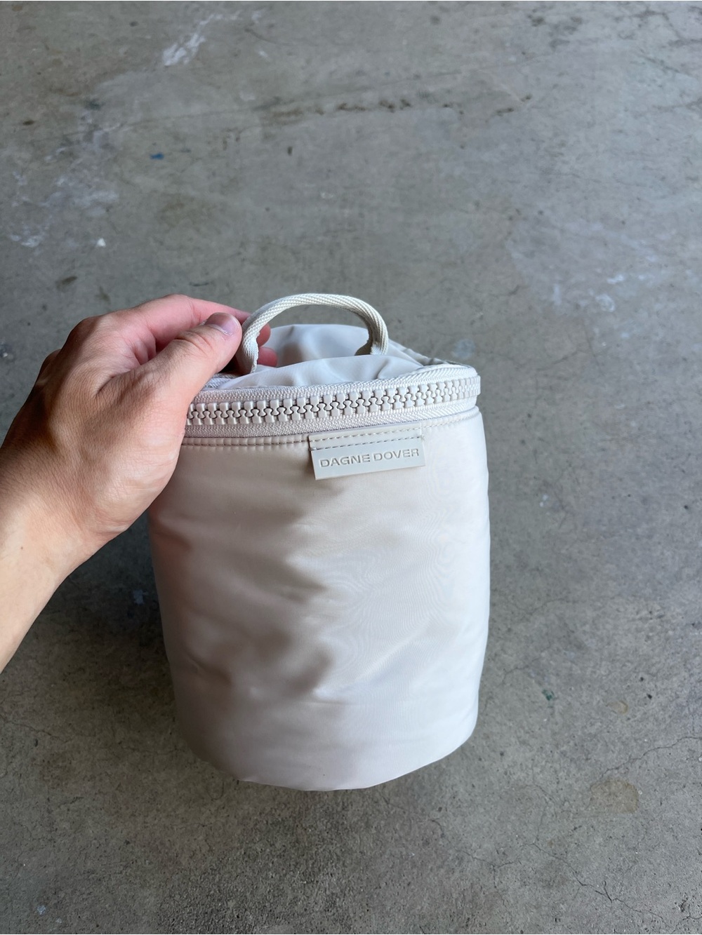 Dagne Dover Mila Toiletry Bag Cream